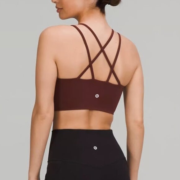 Like a Cloud Longline Bra - Size 2 - Red Merlot - Picture 4 of 5